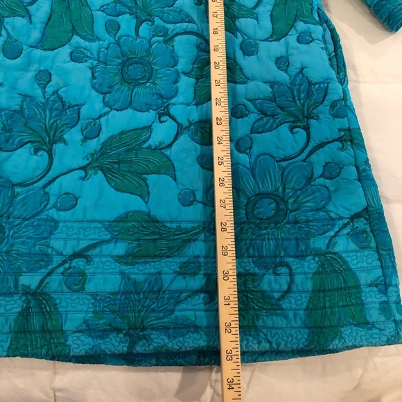 Intimates & Sleepwear Vintage Silk Quilted Robe Or Lounging Dress